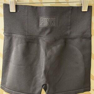 VS Pink Active Black Women's Bike Shorts